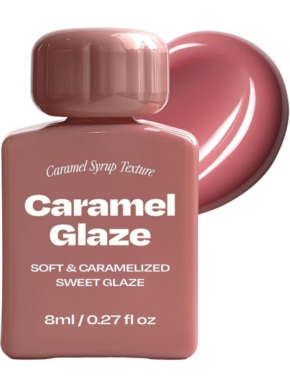 Caramel Glaze Lip Tint | K-Beauty High-Gloss, Full-Coverage, Non-Sticky Shine